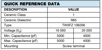 Vishay TWXFZ106266電容電壓器2000V以上參數(shù)數(shù)據(jù)圖 Vishay TWXFZ106266電容電壓器2000V以上參數(shù)數(shù)據(jù)圖