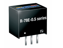 Recom R-78E-0.5系列非隔離式 DC/DC 開關(guān)穩(wěn)壓器模塊 Recom R-78E-0.5系列非隔離式 DC/DC 開關(guān)穩(wěn)壓器模塊